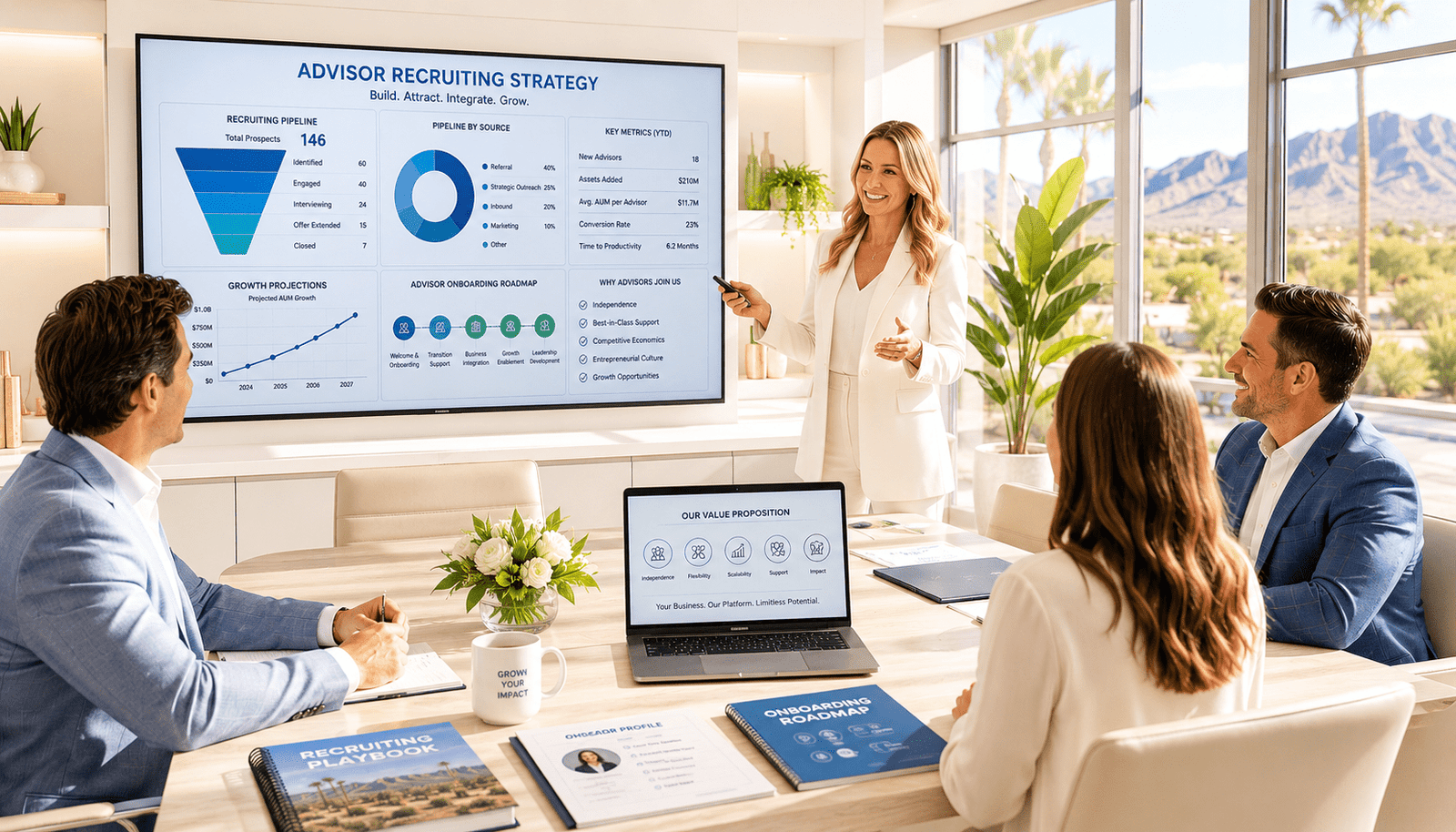 Advisor Recruiting Support in Chandler AZ for RIA growth and advisor acquisition