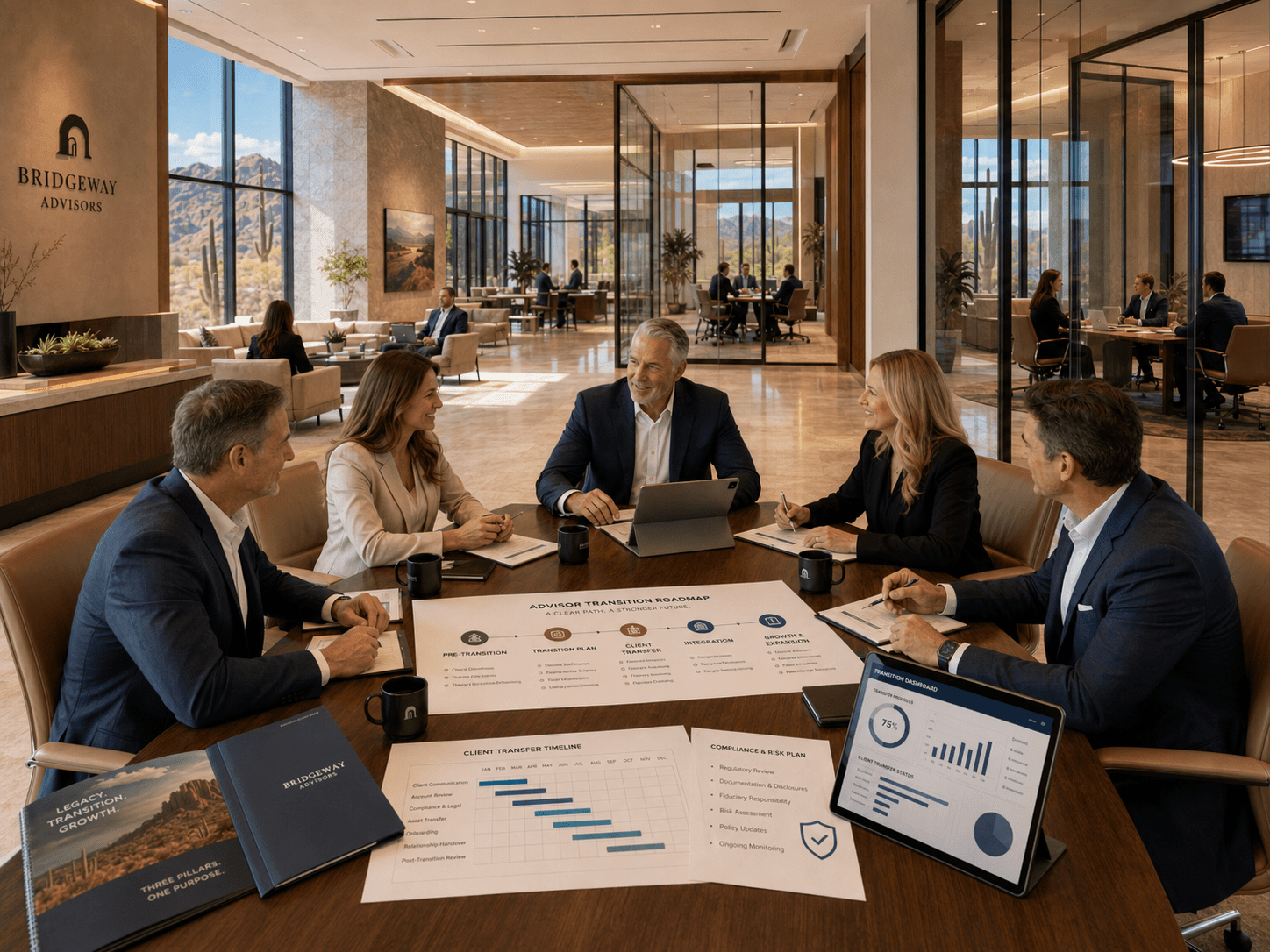 Financial advisor transition consulting and business growth planning in Chandler AZ