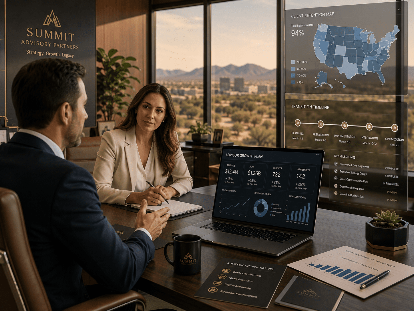 Business Development Service in Chandler AZ for nationwide advisor growth and transition planning