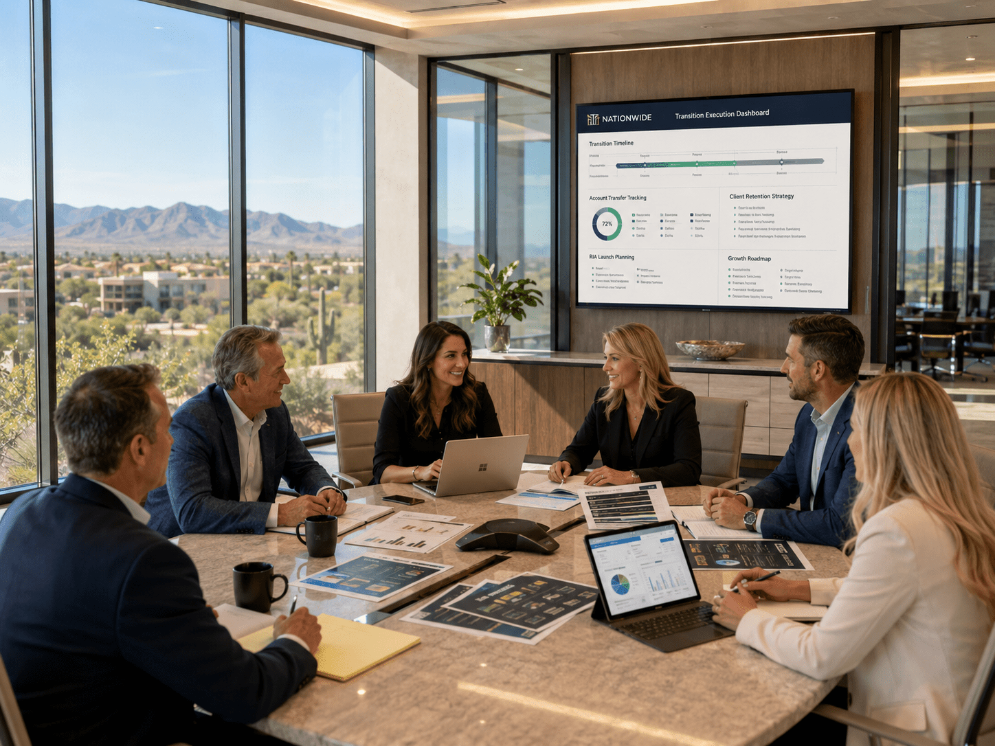 Nationwide advisor transition execution and RIA growth planning in Chandler AZ