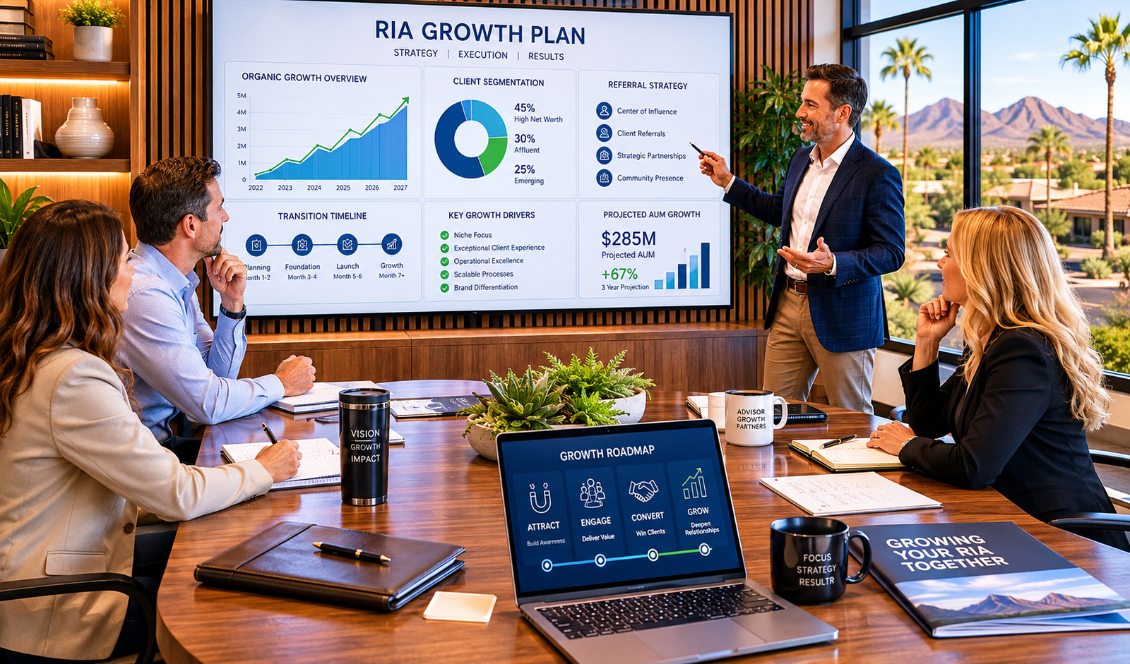 RIA Growth Planning in Chandler AZ for nationwide advisor firms