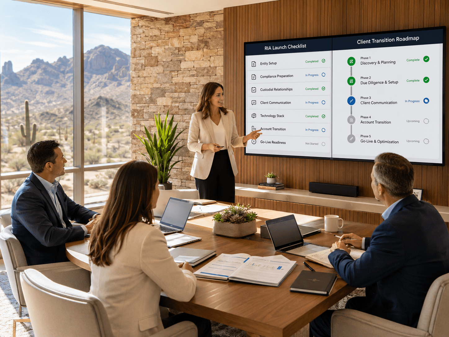 RIA Launch Consulting in Chandler AZ for nationwide advisor transitions
