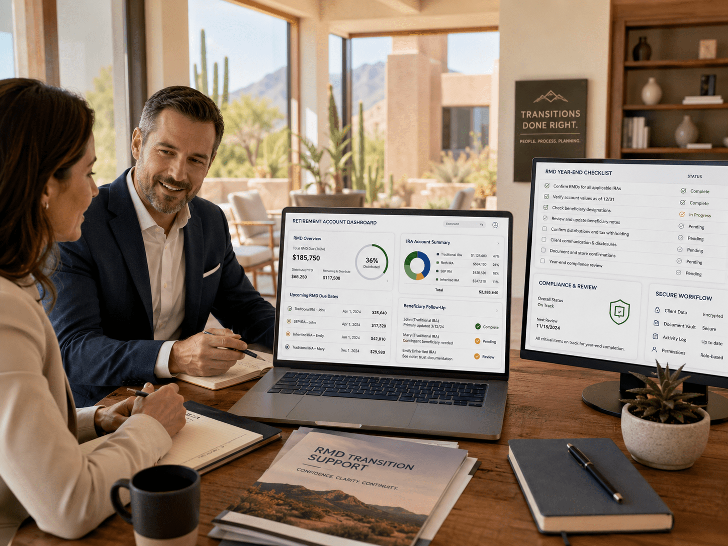 RMD Transition Support in Chandler AZ for financial advisor transitions